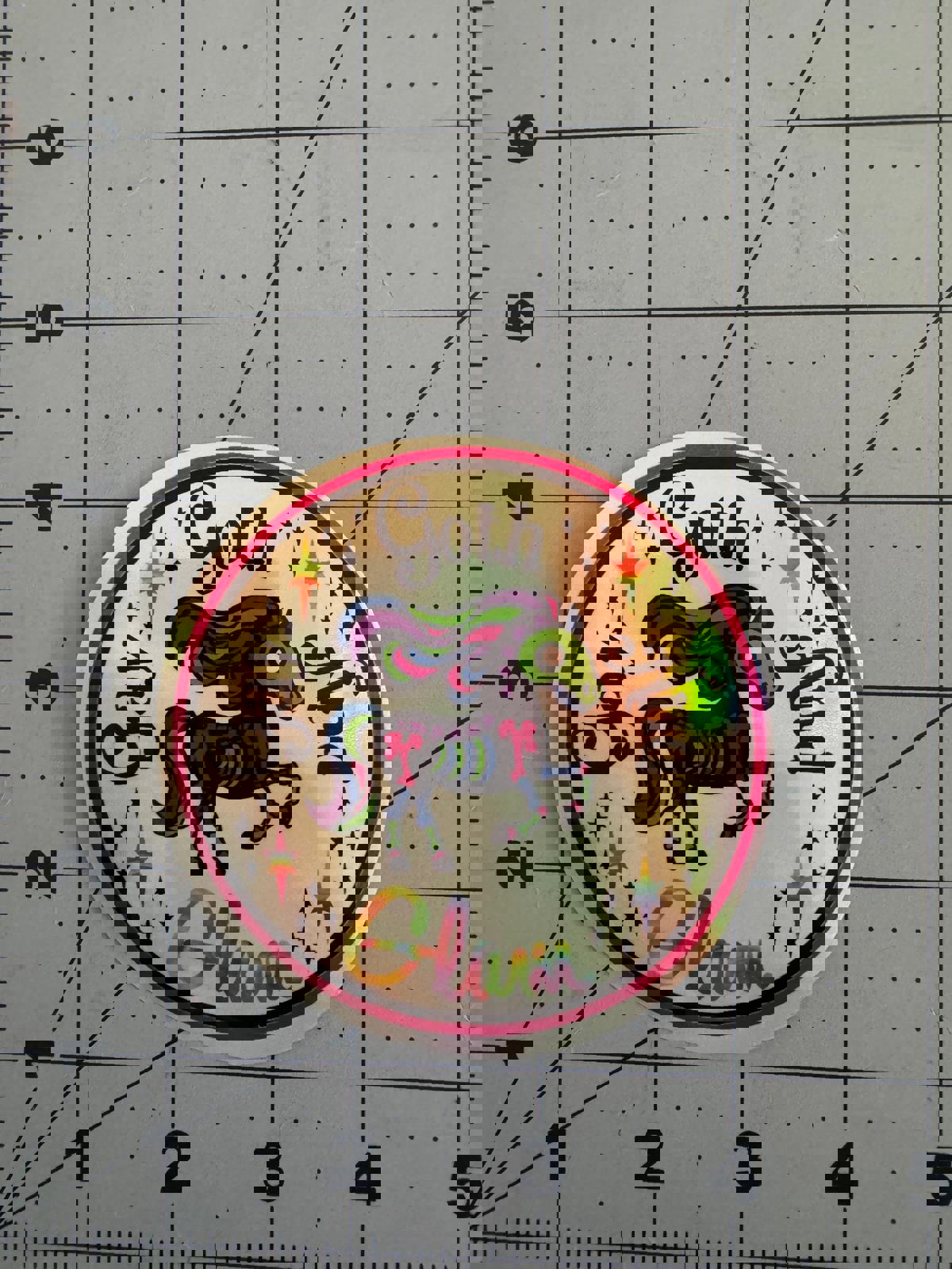 Gay Goth and Glam Sticker – Rainbow Skeleton Horse Vinyl Decal Holographic or Classic White