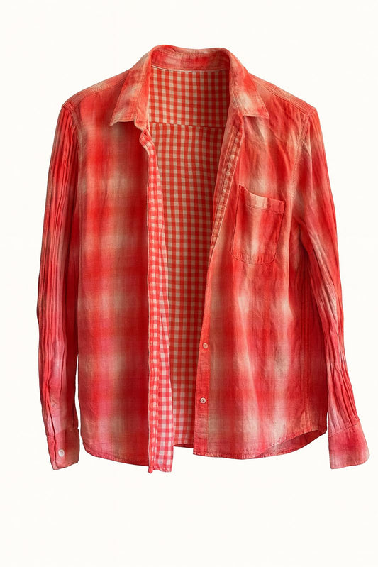 I Am Kenough Upcycled Flannel – Attention Women’s XL | April 25th Flannels