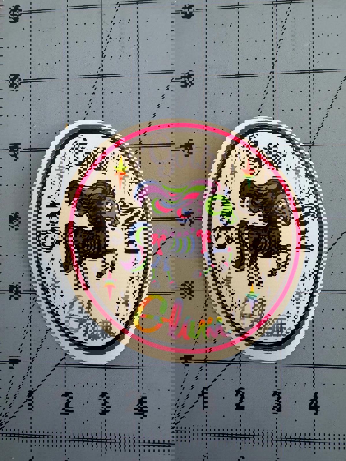 Gay Goth and Glam Sticker – Rainbow Skeleton Horse Vinyl Decal Holographic or Classic White