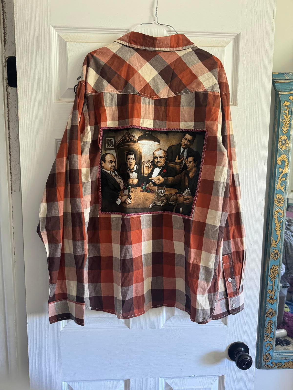 The Godfather “Poker Night” Upcycled – Levi’s Men’s XXL | April 25th Flannels