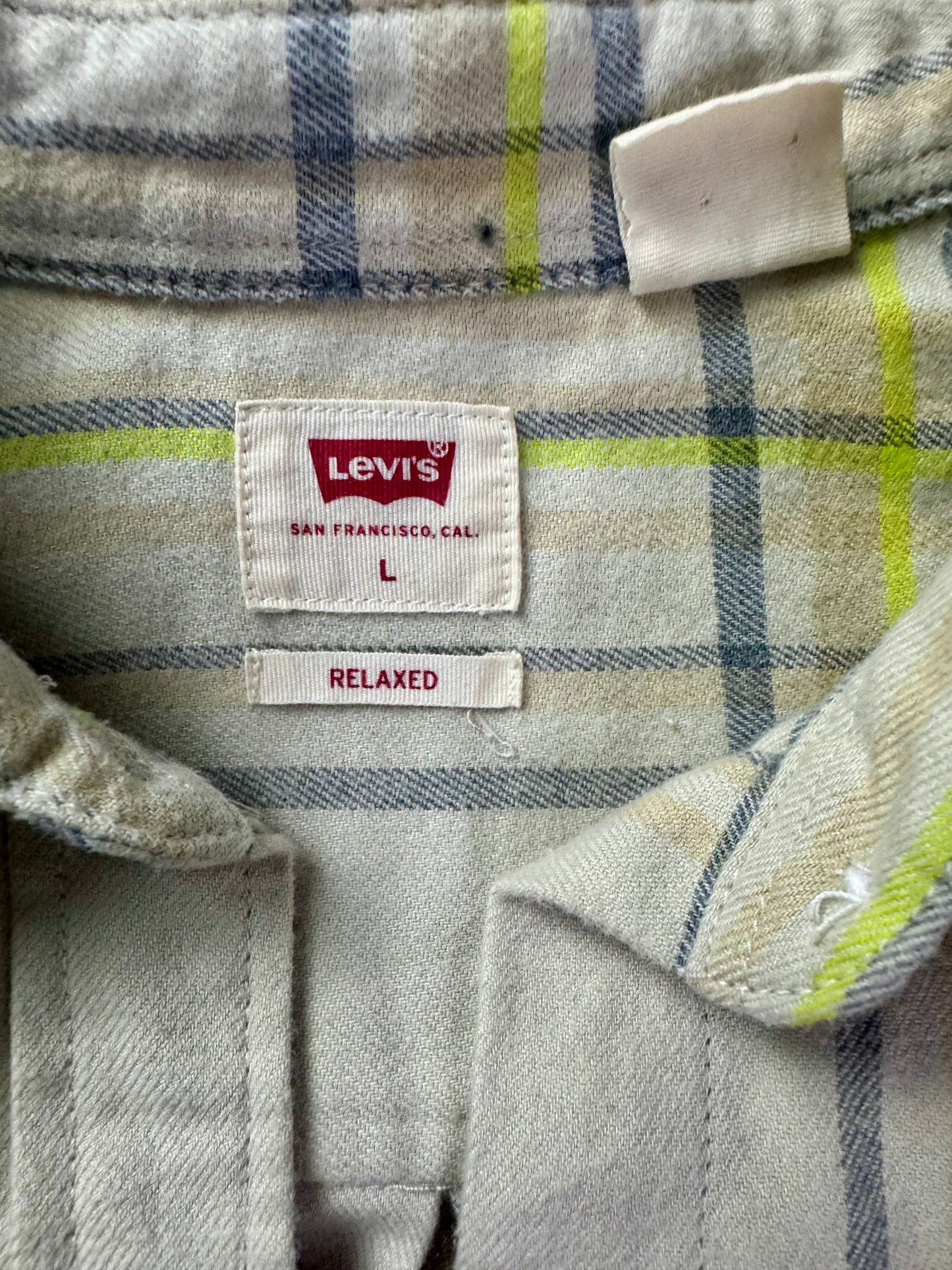 April 25th Flannels Upcycled Levis Lg Punk Grunge Layer