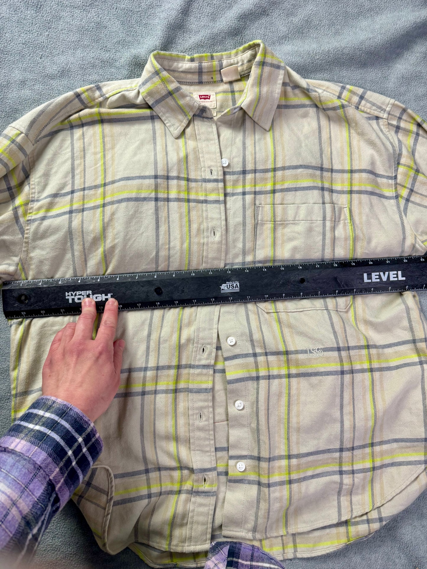 April 25th Flannels Upcycled Levis Lg Punk Grunge Layer