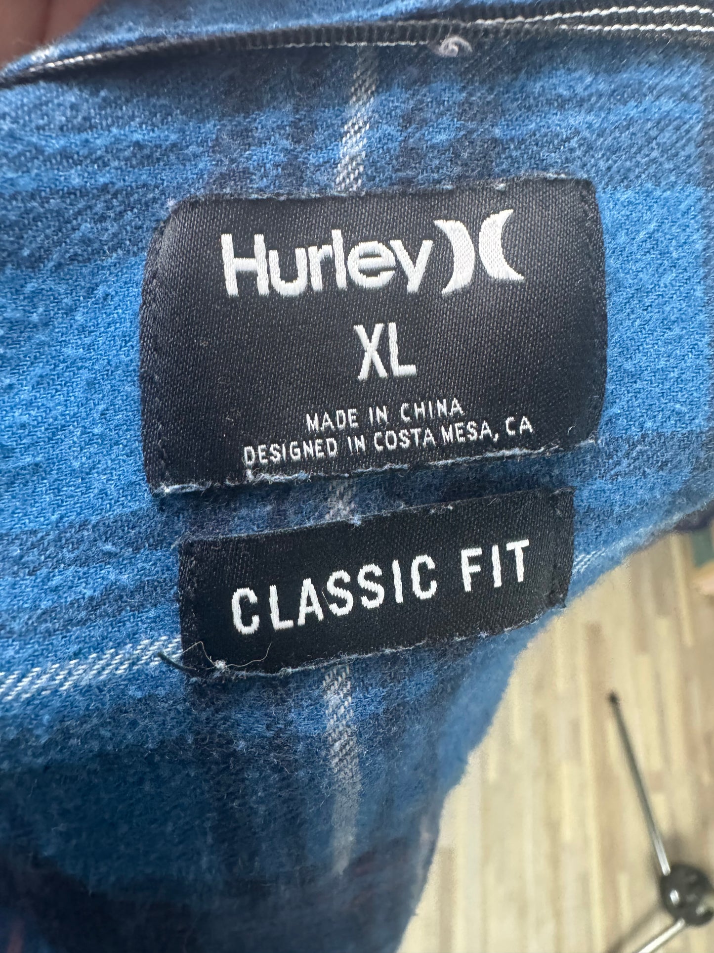 April 25th Flannel Pink Floyd Hurley Upcycled Streetwear Fall Festival Layer