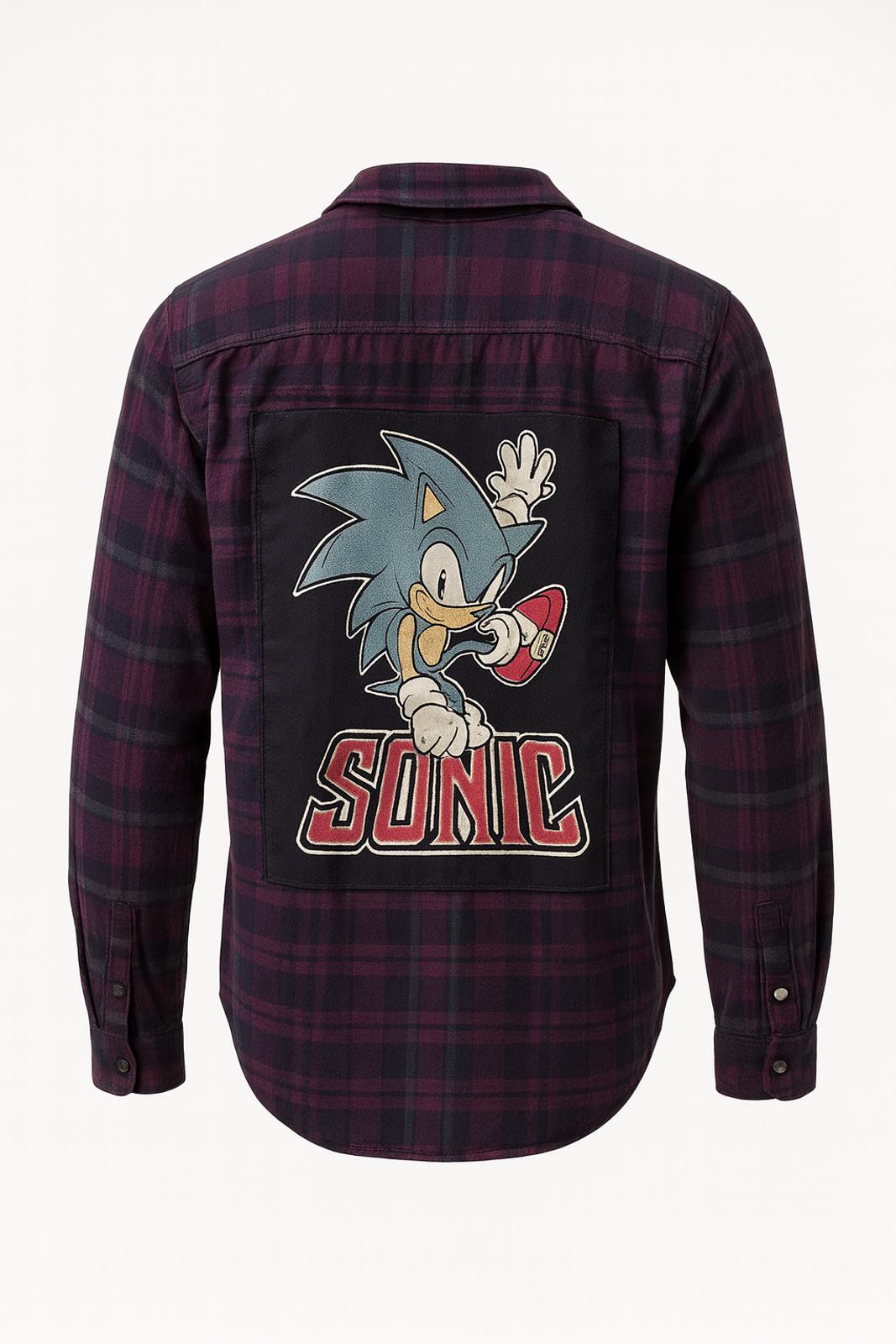 Sonic the Hedgehog Upcycle – APT.9 Men’s XXL | April 25th Flannels | Retro Gamer