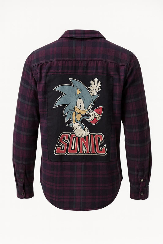 Sonic the Hedgehog Upcycle – APT.9 Men’s XXL | April 25th Flannels | Retro Gamer