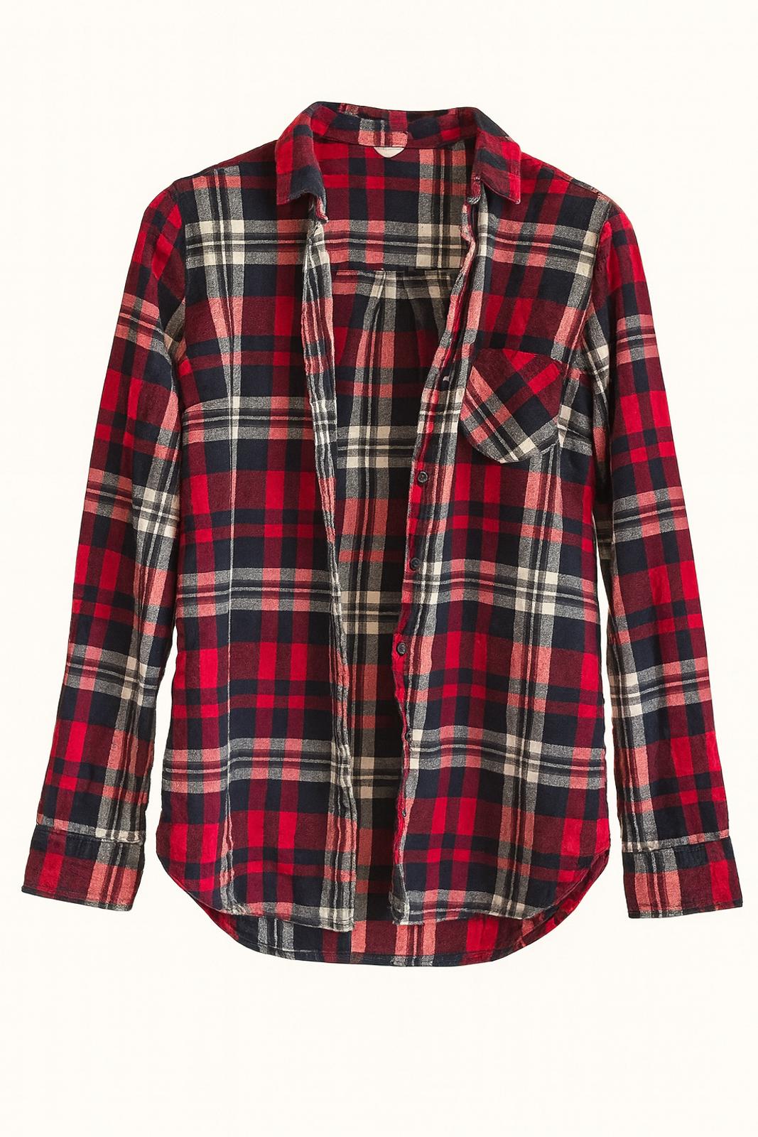 “Owlsbarf” Upcycled Flannel – Woolrich Women’s Small | April 25th Flannels